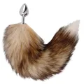 ♥ Tail Butt Plug Silver von Darkness ♥