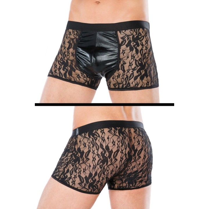 Schwarze Boxershorts Mc/9059 von Andalea | Fesselliebe.de