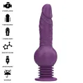 ♥ Tatum Multifunktionsvibrator mit Auf- und Abvibration 24 cm Lila von Intense Fun ♥