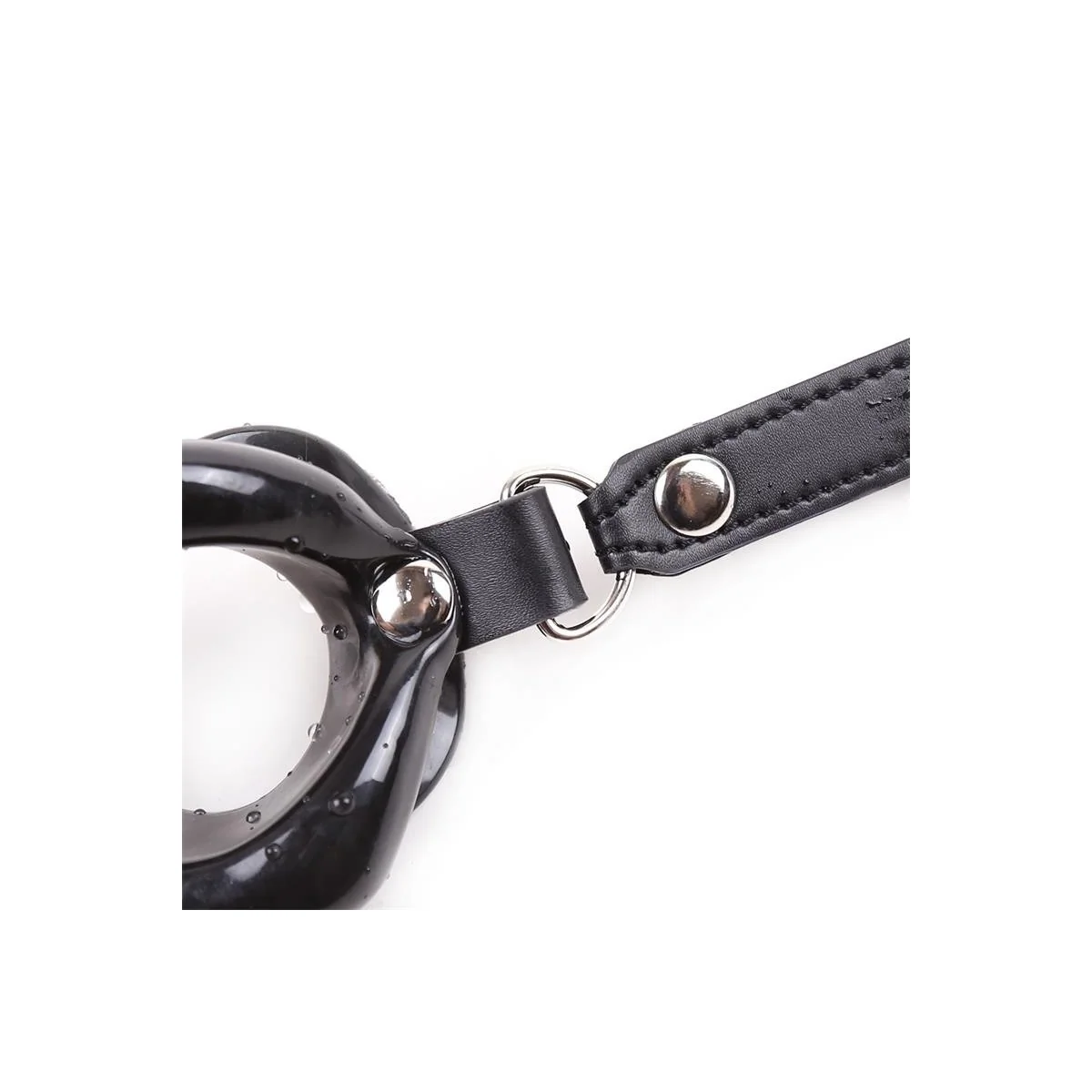 Knebelball in Mundform Schwarz von Latetobed Bdsm Line kaufen | Fesselliebe