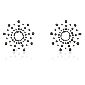 Schneeflocken-Nippelabdeckungen Schwarz von Latetobed Bdsm Line kaufen | Fesselliebe