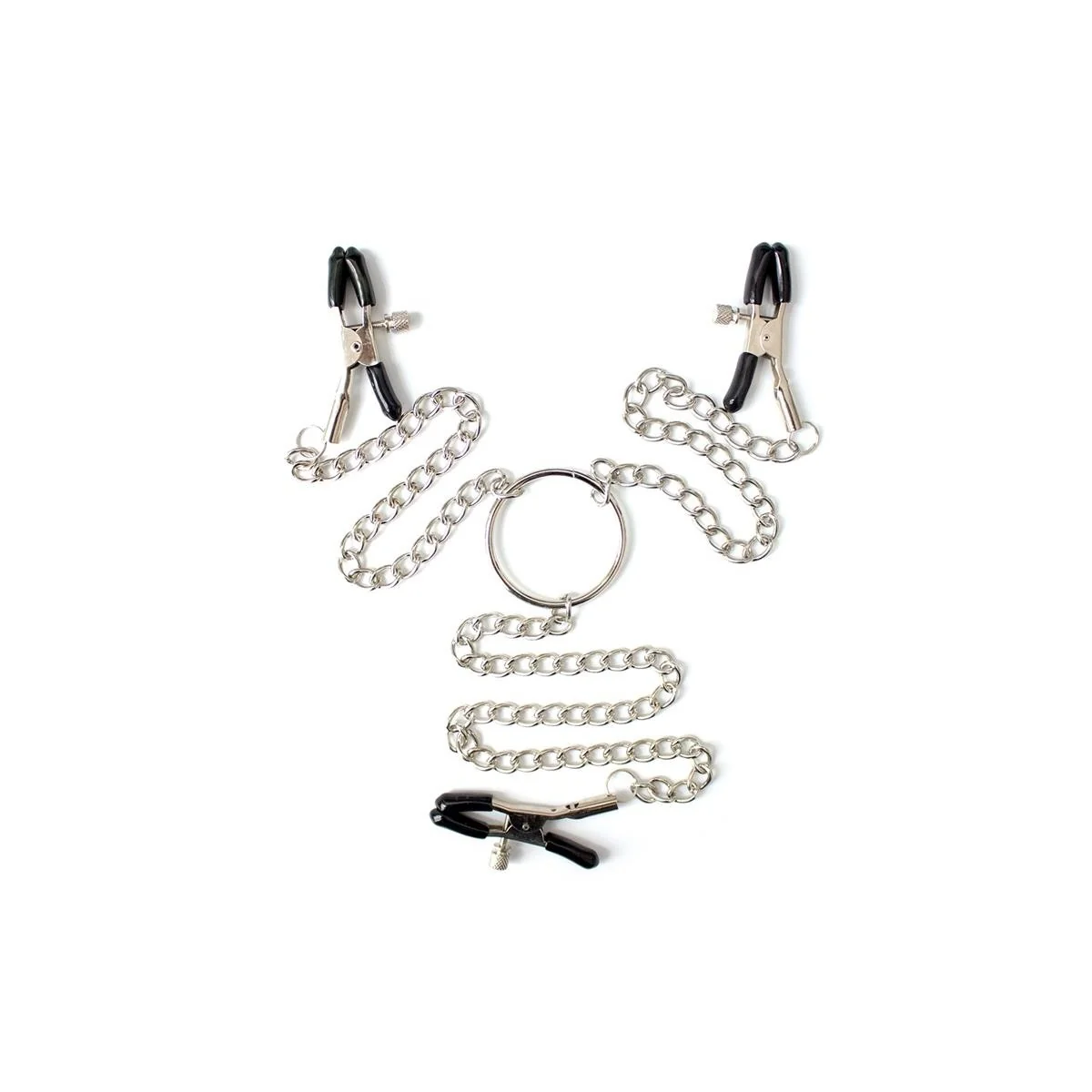 Nippelklemmen und Klitorisklemmen mit Kette Metall von Latetobed Bdsm Line kaufen | Fesselliebe