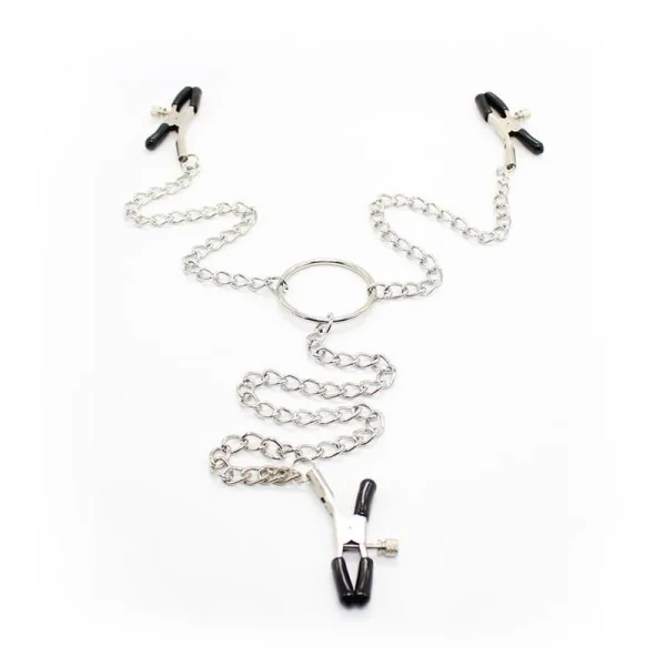 Nippelklemmen und Klitorisklemmen mit Kette Metall von Latetobed Bdsm Line kaufen | Fesselliebe