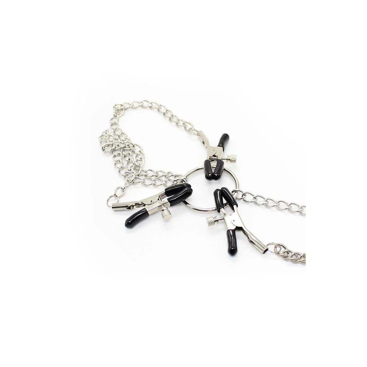 Nippelklemmen und Klitorisklemmen mit Kette Metall von Latetobed Bdsm Line kaufen | Fesselliebe