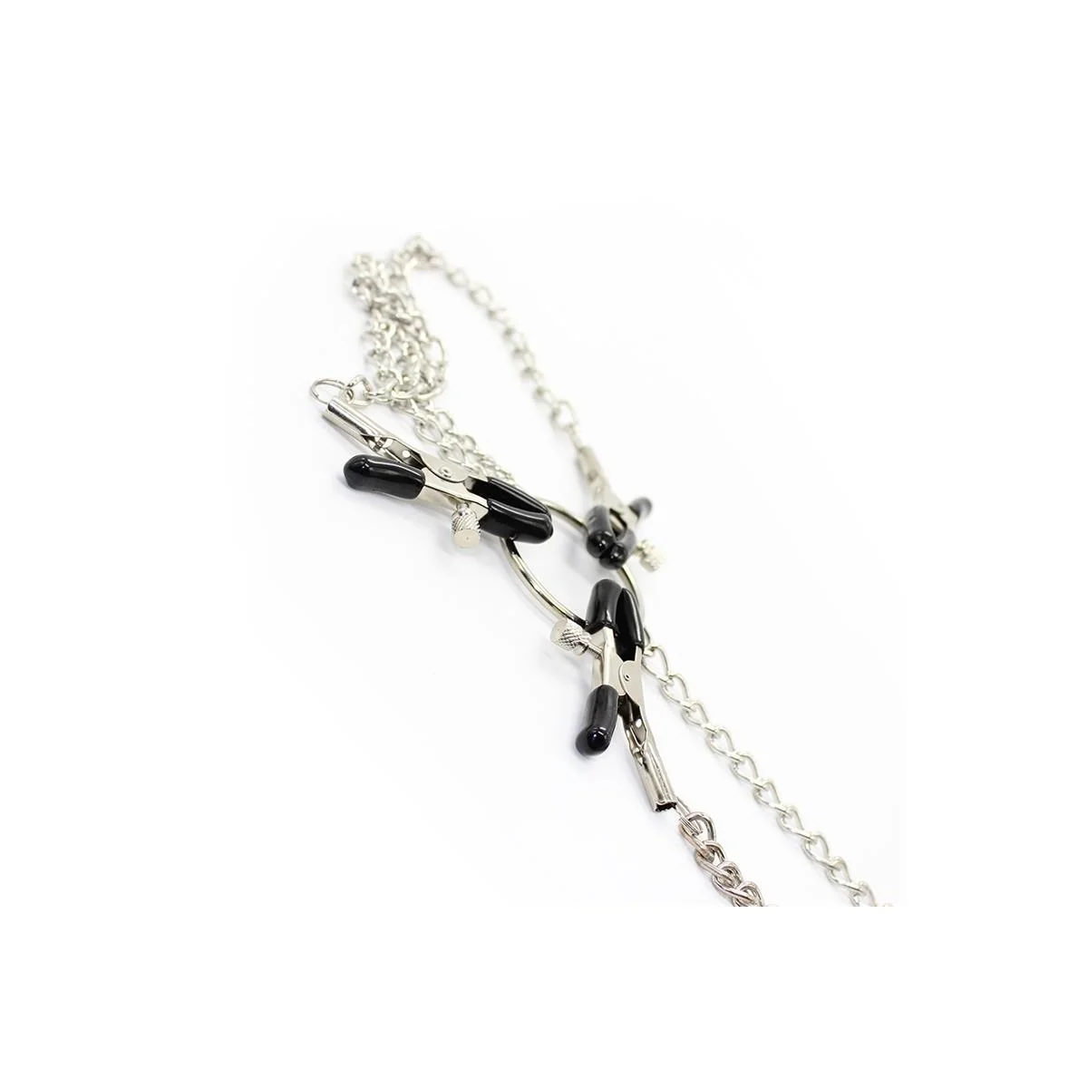 Nippelklemmen und Klitorisklemmen mit Kette Metall von Latetobed Bdsm Line kaufen | Fesselliebe