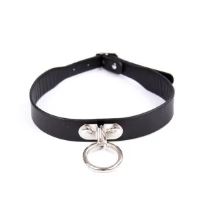 Halsband verstellbar 43 cm Schwarz von Latetobed Bdsm Line kaufen | Fesselliebe