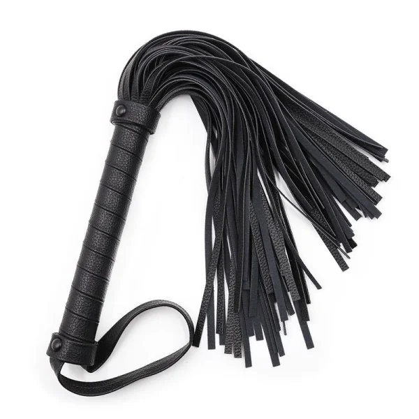 Klassische Peitsche 42 cm Schwarz von Latetobed Bdsm Line kaufen | Fesselliebe