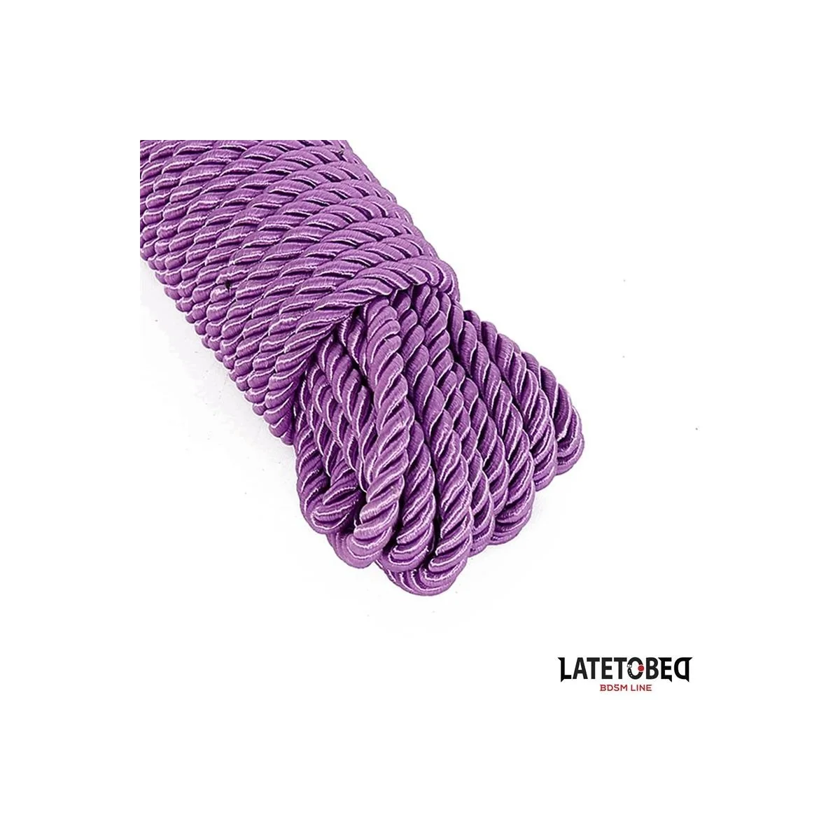 BONDAGE-SEIL, 10 M, LILA VON LATETOBED BDSM LINE