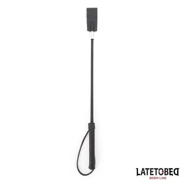 KLASSISCHE PEITSCHE, SCHWARZ, 45 CM VON LATETOBED BDSM LINE