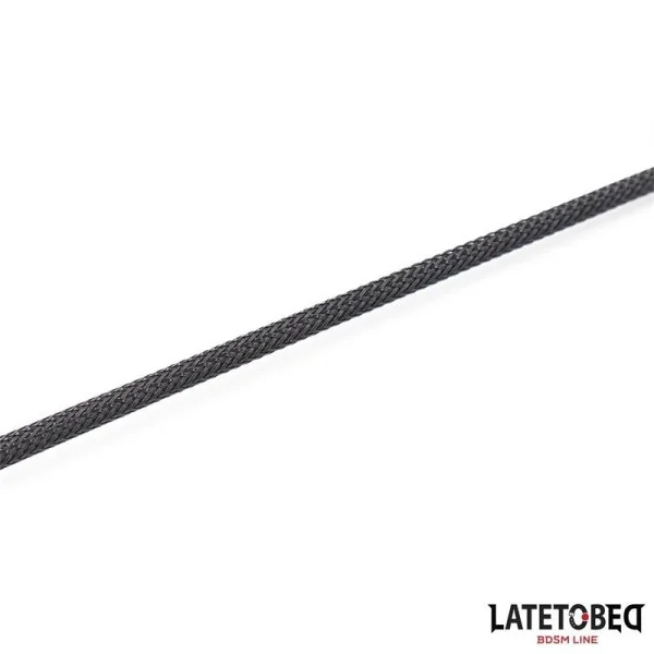 KLASSISCHE PEITSCHE, SCHWARZ, 45 CM VON LATETOBED BDSM LINE