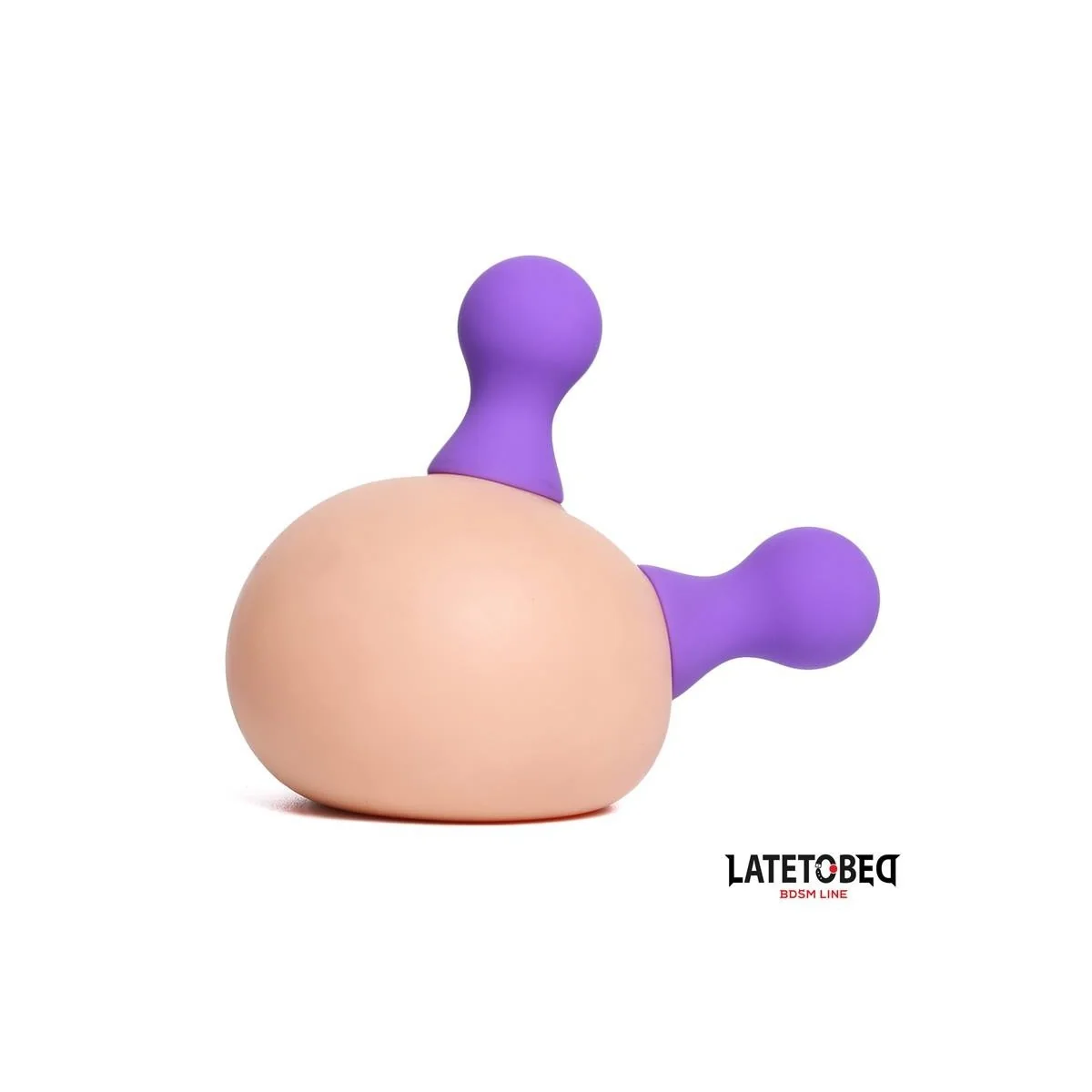 SILIKON-NIPPELSAUGER, LILA VON LATETOBED BDSM LINE