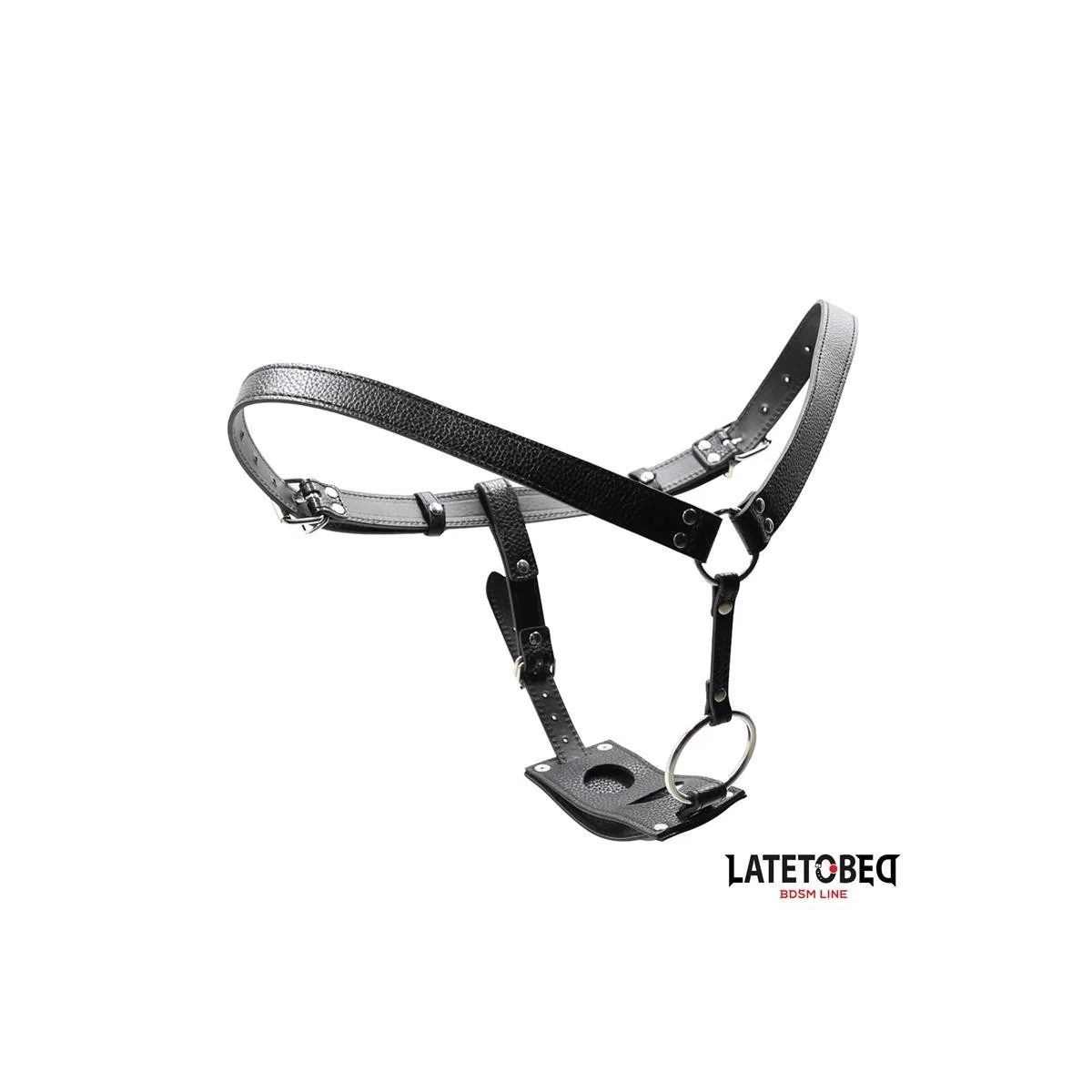 G-STRING-KEUSCHHEITSGÜRTEL, STRAP-ON-HOSE, EINHEITSGRÖSSE VON LATETOBED BDSM LINE