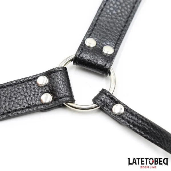 G-STRING-KEUSCHHEITSGÜRTEL, STRAP-ON-HOSE, EINHEITSGRÖSSE VON LATETOBED BDSM LINE