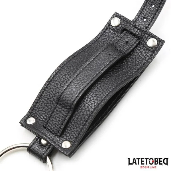 G-STRING-KEUSCHHEITSGÜRTEL, STRAP-ON-HOSE, EINHEITSGRÖSSE VON LATETOBED BDSM LINE