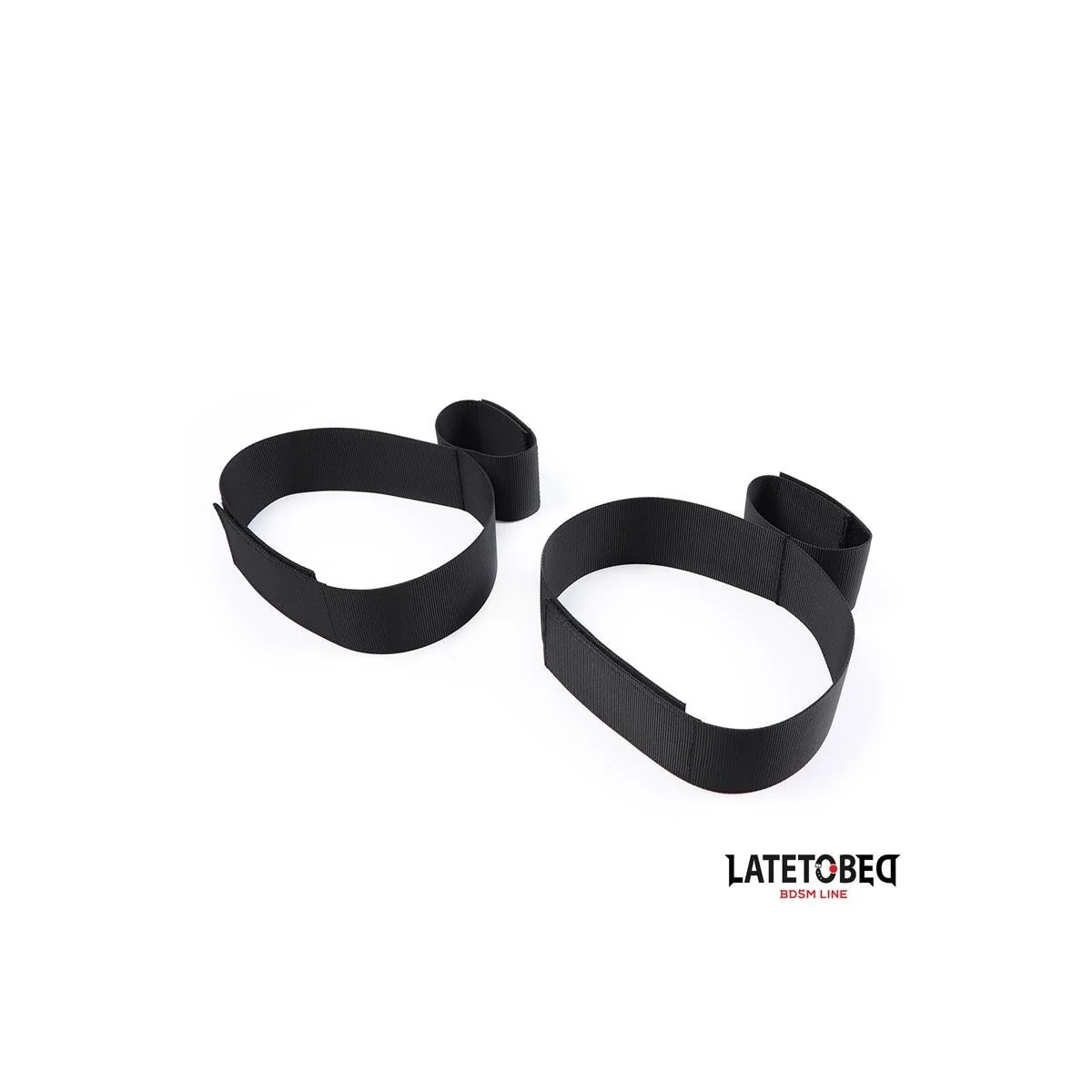 HAND- UND OBERSCHENKEL-FESSELN, NYLON VON LATETOBED BDSM LINE