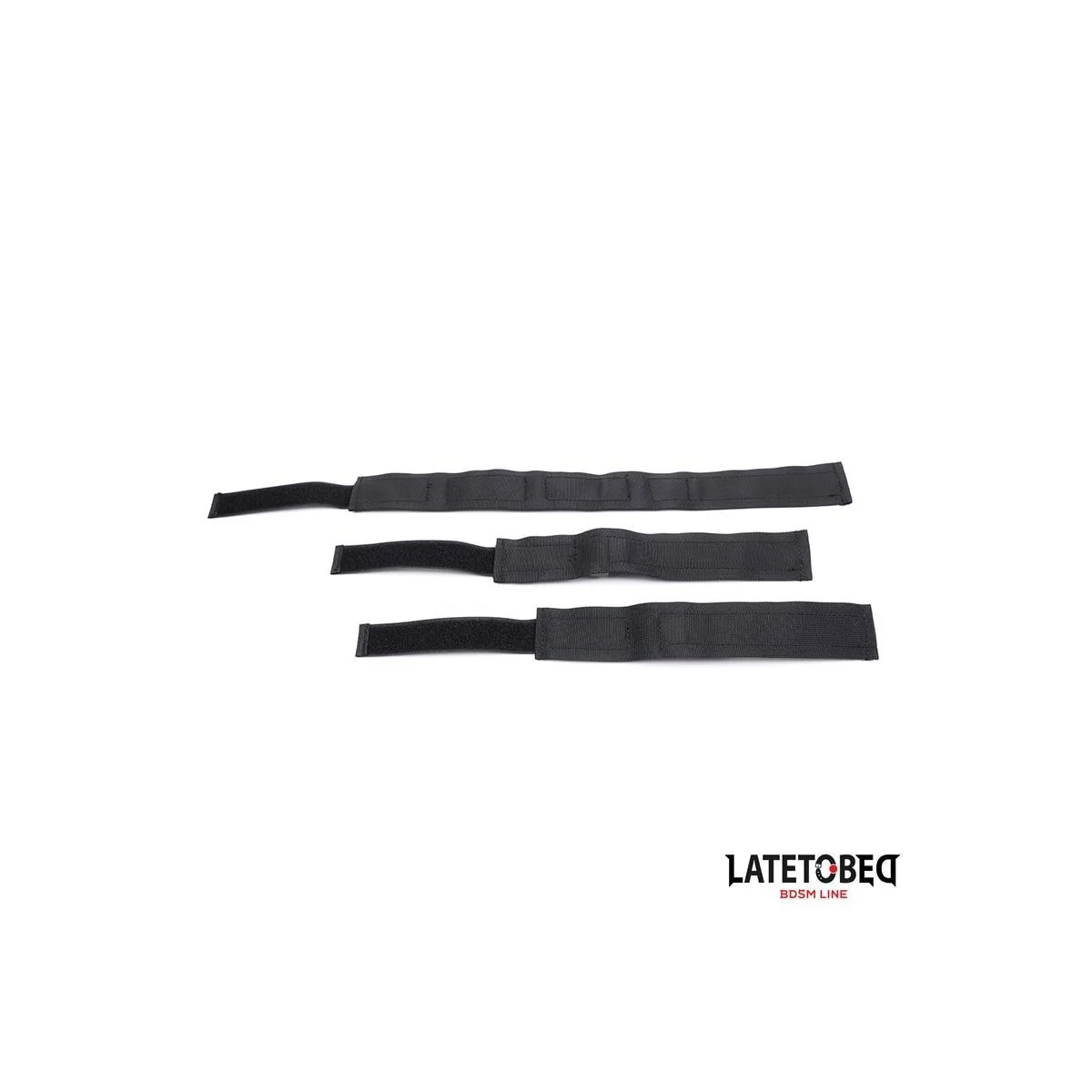 HALSBAND MIT HANDFESSELN, NYLON VON LATETOBED BDSM LINE