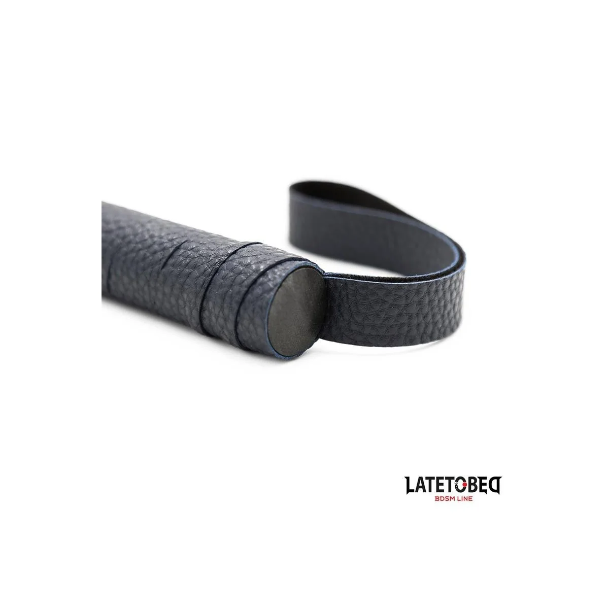 DUNKELBLAUER FLOGGER VON LATETOBED BDSM LINE