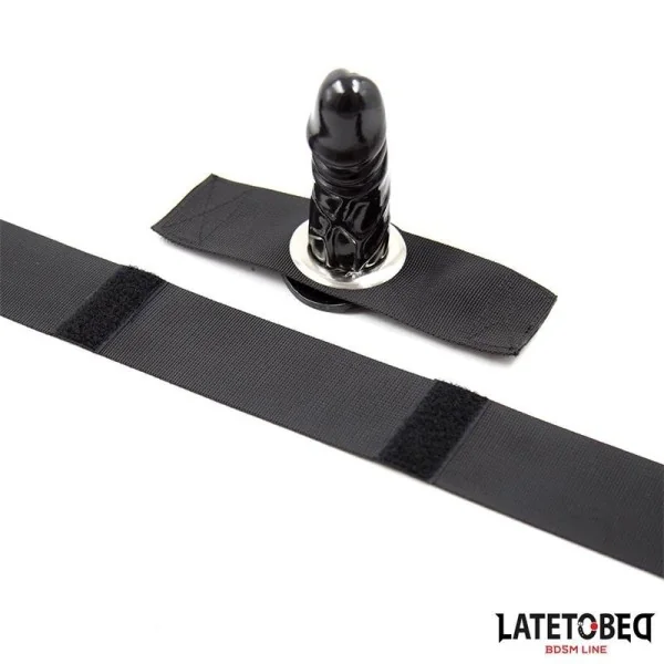 KLEINER PENIS VERSTELLBAR SCHWARZ VON LATETOBED BDSM LINE