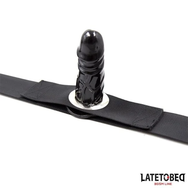 KLEINER PENIS VERSTELLBAR SCHWARZ VON LATETOBED BDSM LINE