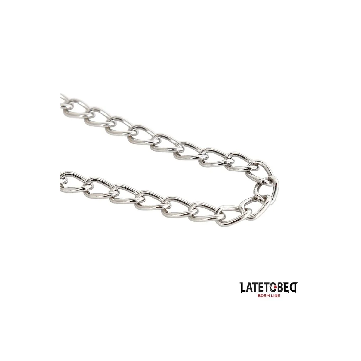 KETTEN-NIPPELKLEMMEN ZINK 40,5 CM VON LATETOBED BDSM LINE