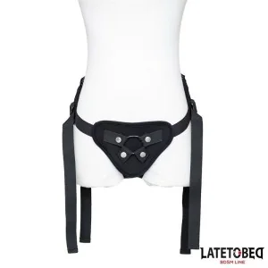 SPITZENRAND-UMSCHNALL-DILDO MIT SILIKONRING VON LATETOBED BDSM LINE