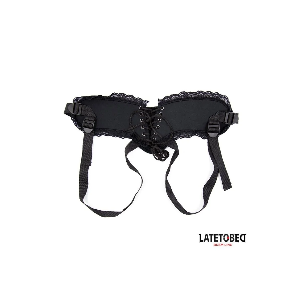 SPITZENRAND-UMSCHNALL-DILDO MIT SILIKONRING VON LATETOBED BDSM LINE