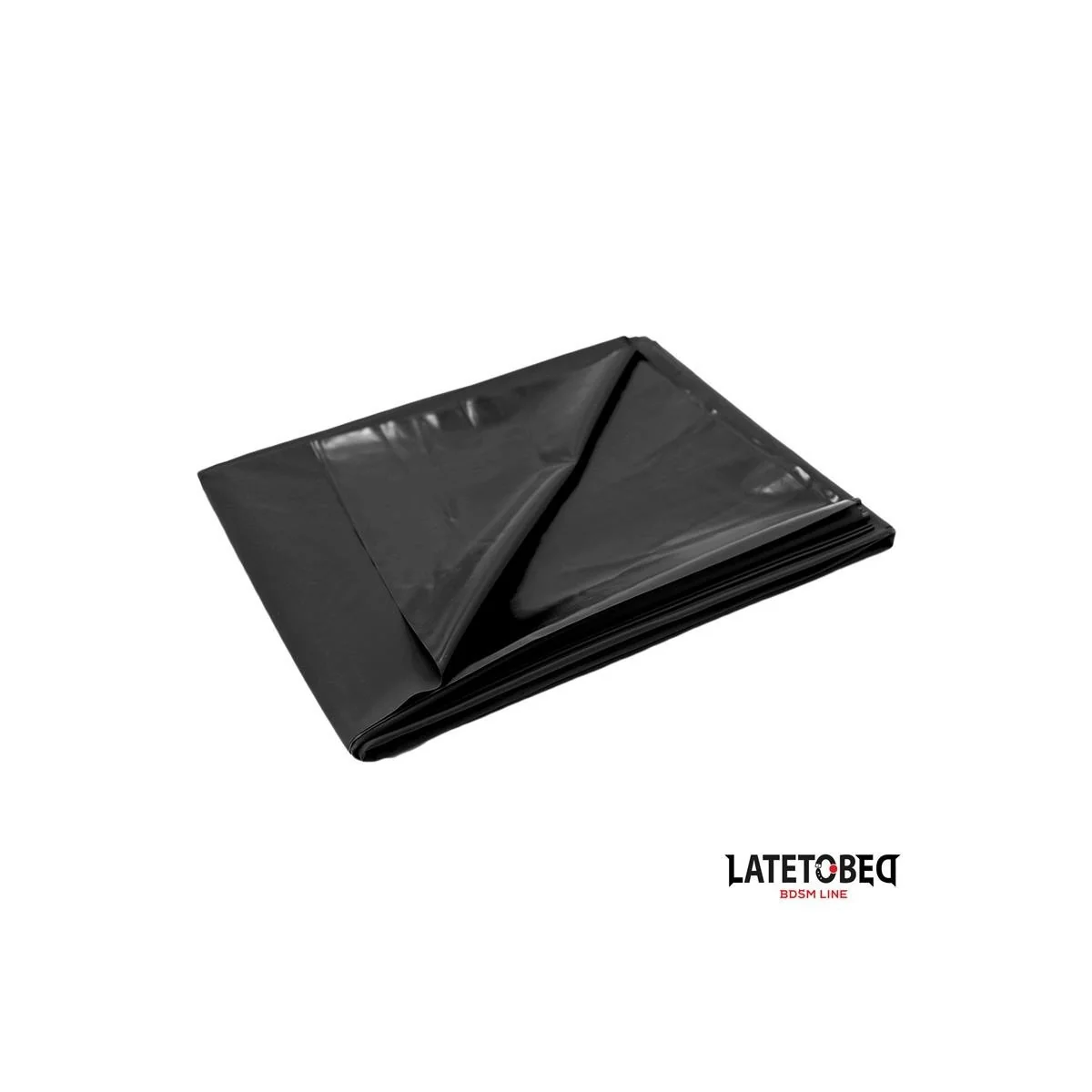 WASSERDICHTE BETTLAKEN SCHWARZ VON LATETOBED BDSM LINE