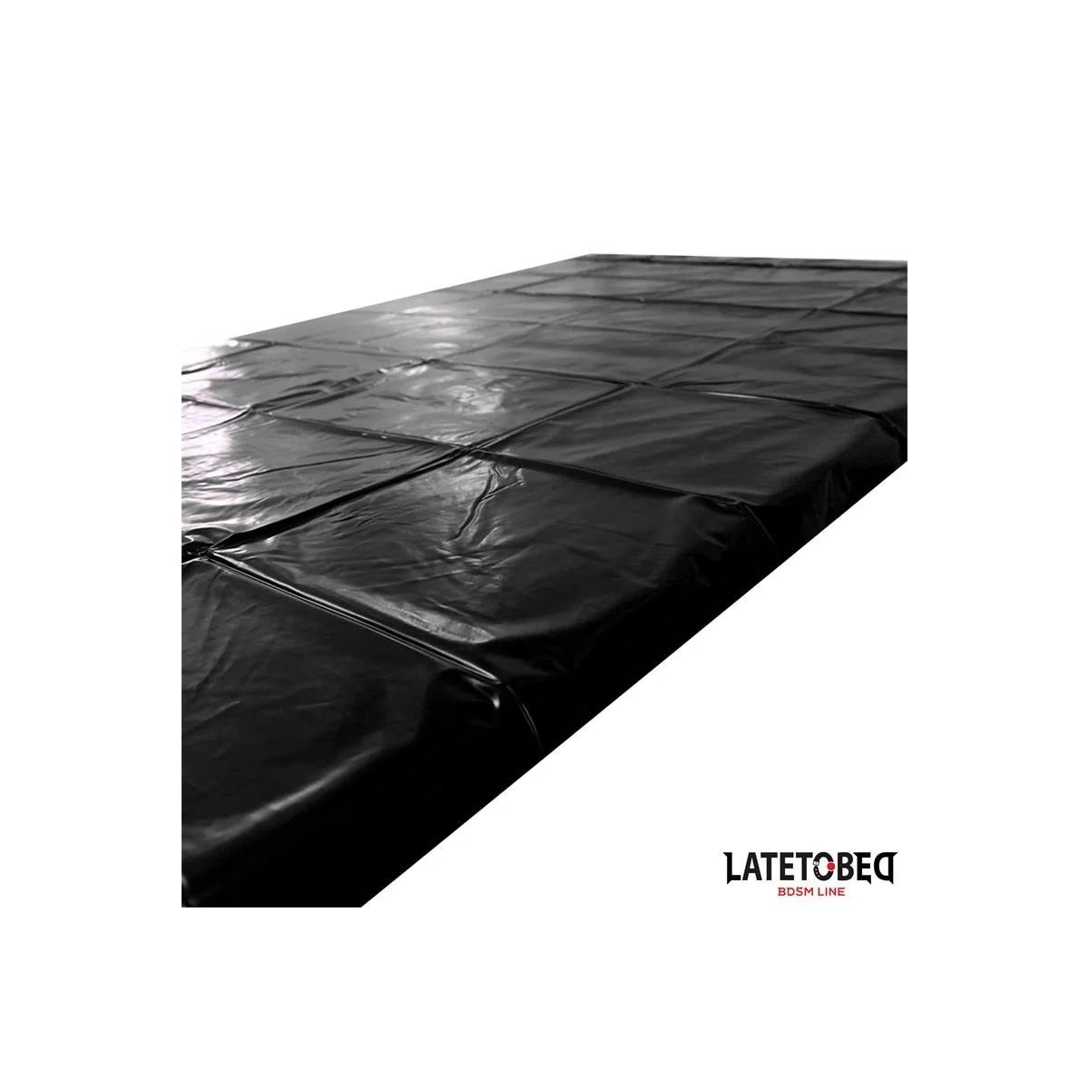 WASSERDICHTE BETTLAKEN SCHWARZ VON LATETOBED BDSM LINE