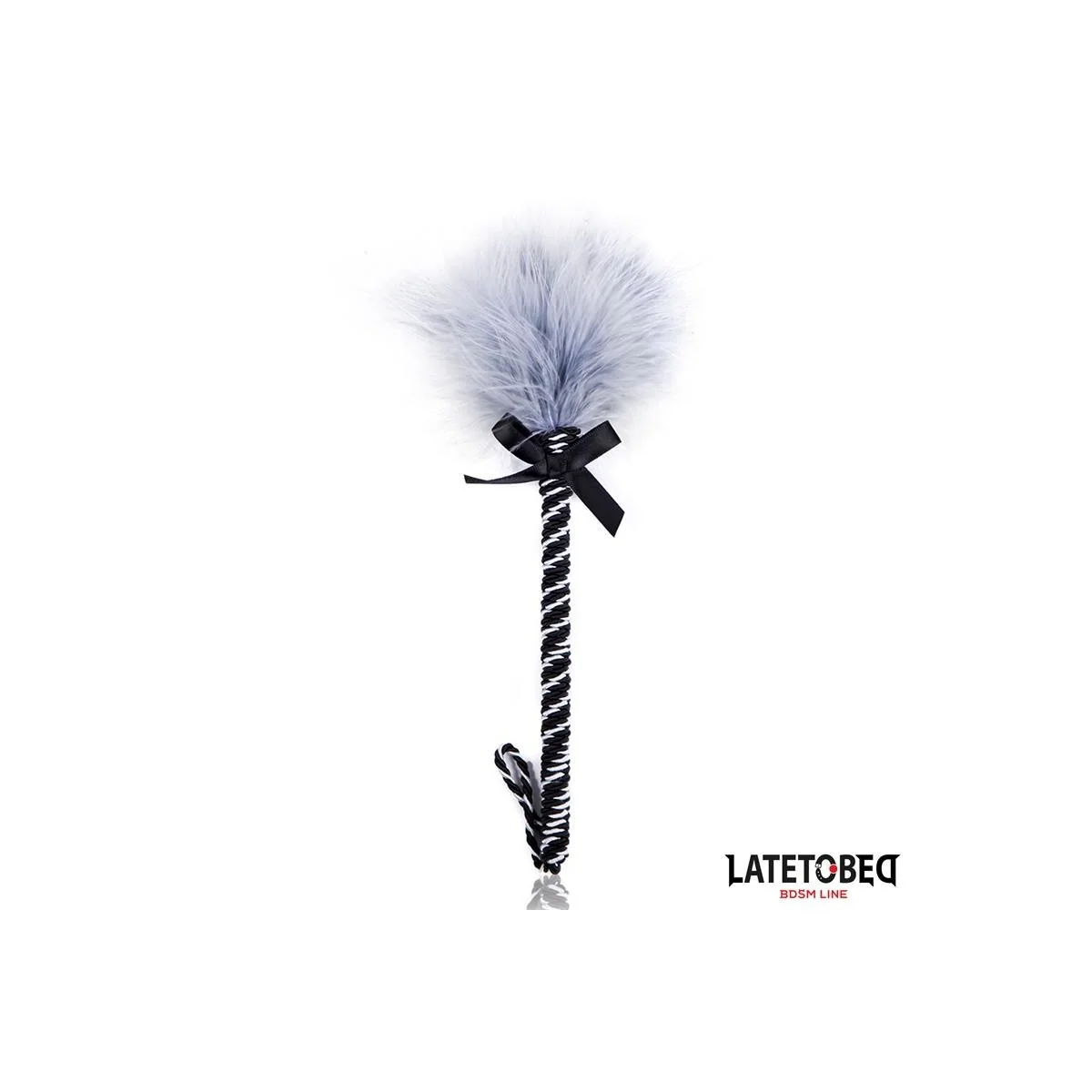 FEDER-KITZLER MIT SCHLEIFE 25 CM VON LATETOBED BDSM LINE