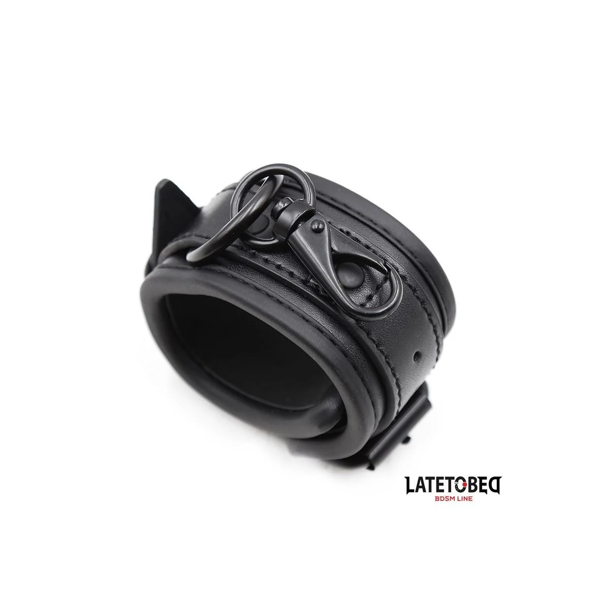 HANDSCHELLEN VERSTELLBAR NEOPREN SCHWARZ VON LATETOBED BDSM LINE