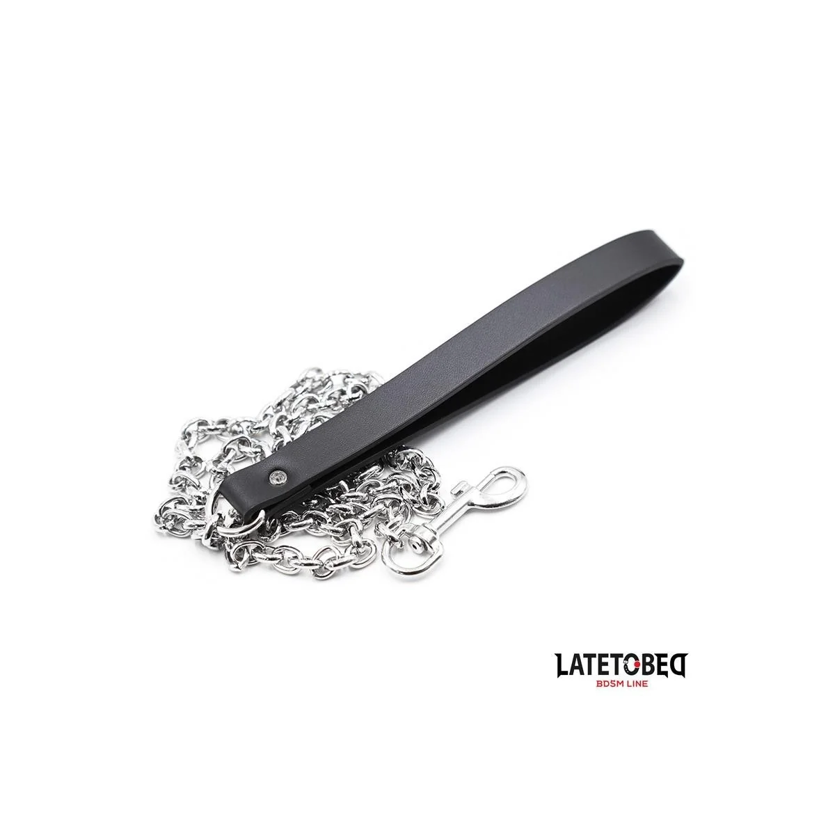 SCHWARZE KETTENLEINE 100 CM VON LATETOBED BDSM LINE