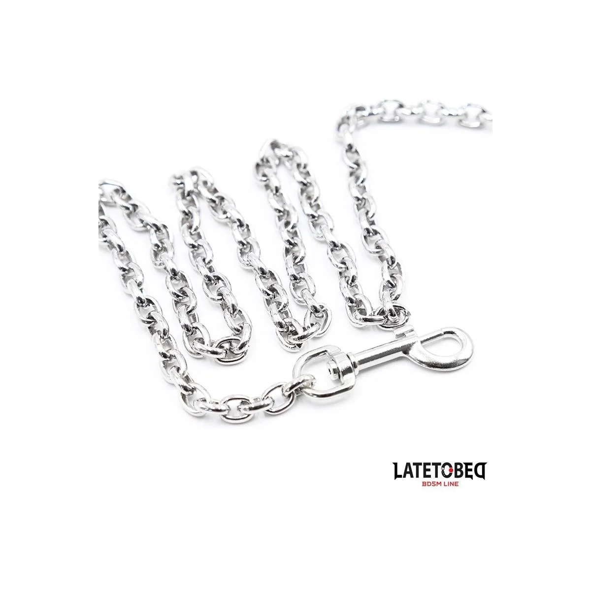 SCHWARZE KETTENLEINE 100 CM VON LATETOBED BDSM LINE