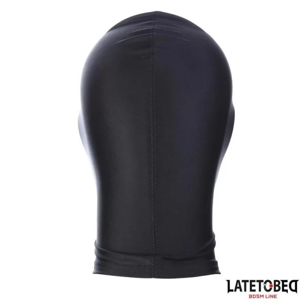 HAUBE MIT OFFENEM MUND UND OFFENEN AUGEN, SCHWARZ VON LATETOBED BDSM LINE