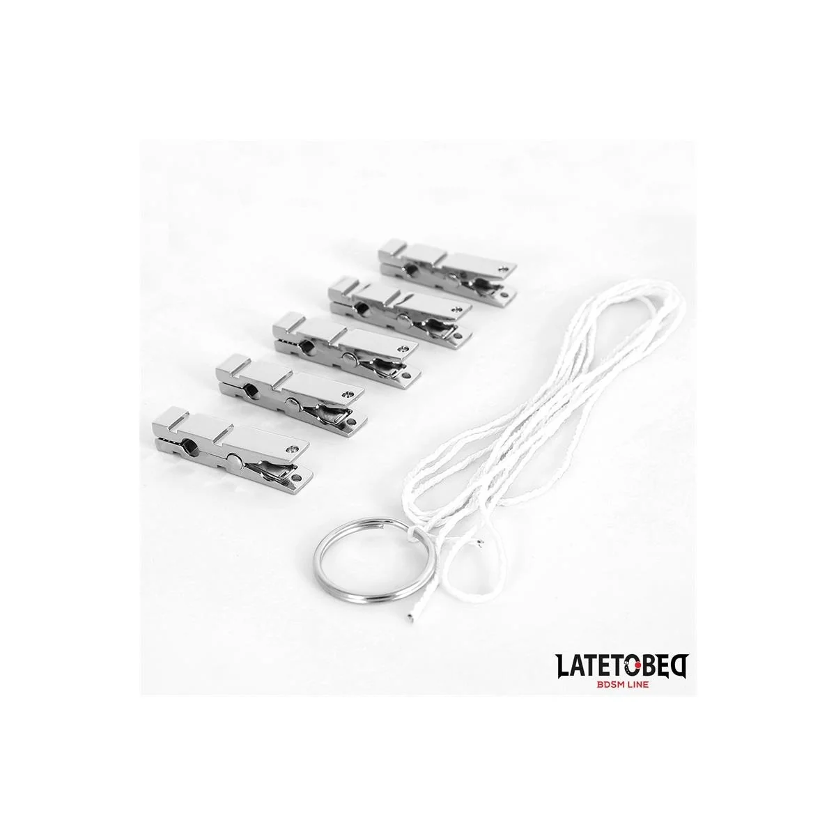 NIPPELKLEMMEN, ZINK VON LATETOBED BDSM LINE