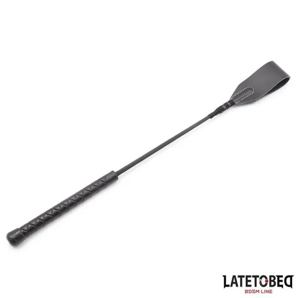 KLASSISCHE PEITSCHE, SCHWARZ, 60 CM VON LATETOBED BDSM LINE