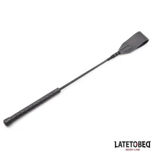 KLASSISCHE PEITSCHE, SCHWARZ, 60 CM VON LATETOBED BDSM LINE