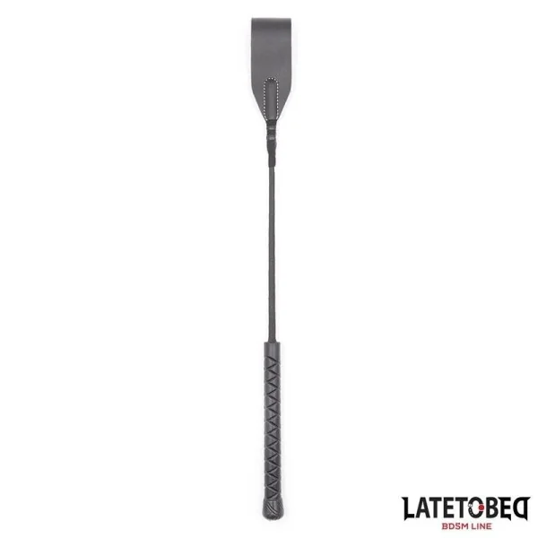 KLASSISCHE PEITSCHE, SCHWARZ, 60 CM VON LATETOBED BDSM LINE