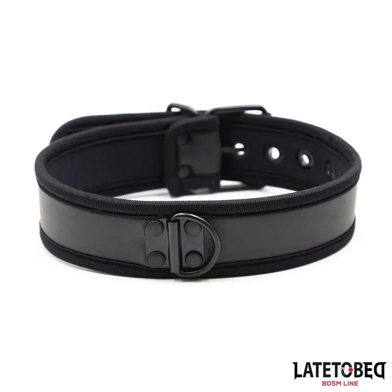 NEOPREN-HALSBAND, VERSTELLBAR VON LATETOBED BDSM LINE 2