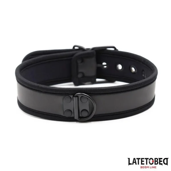 NEOPREN-HALSBAND, VERSTELLBAR VON LATETOBED BDSM LINE