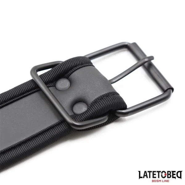 NEOPREN-HALSBAND, VERSTELLBAR VON LATETOBED BDSM LINE