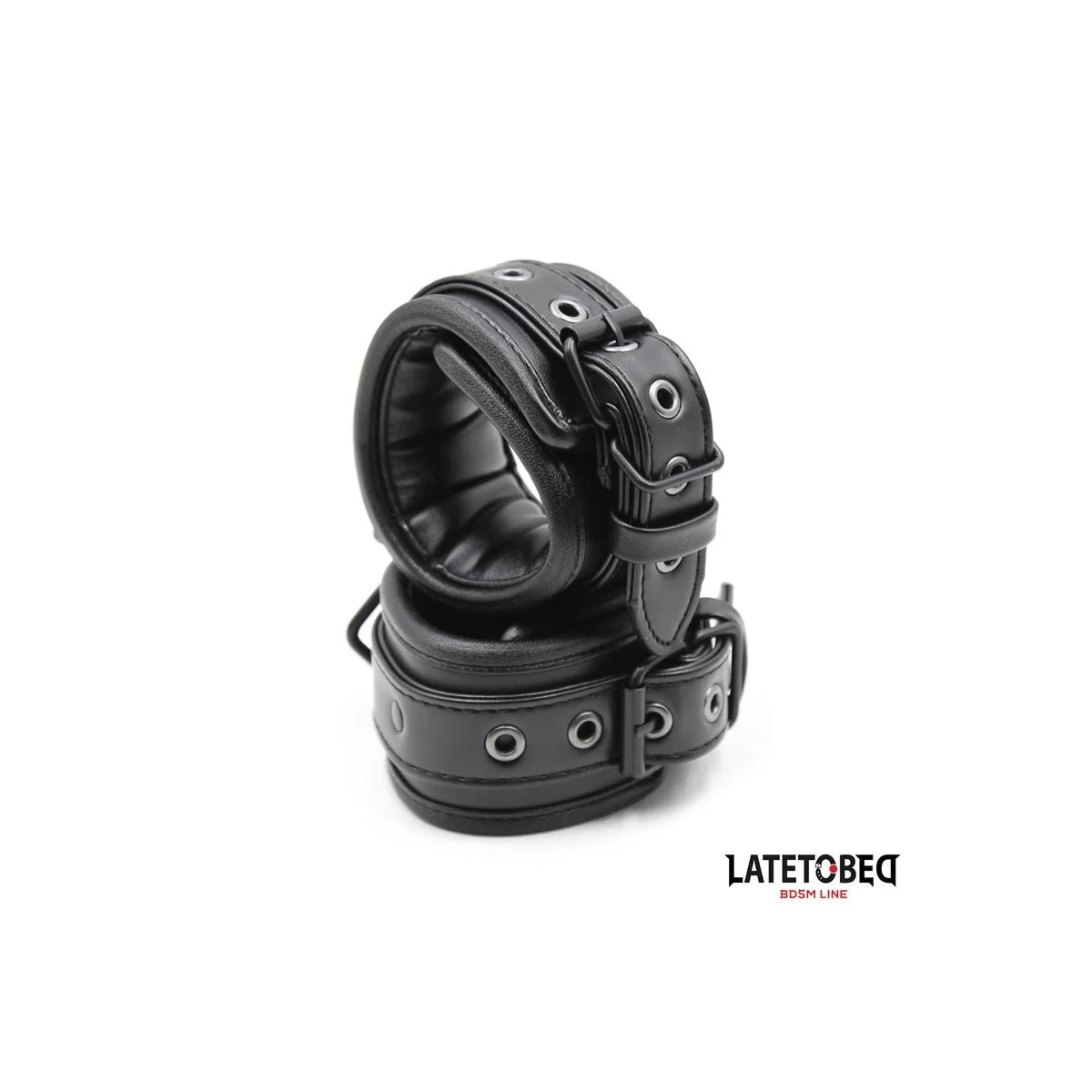 GEPOLSTERTE HANDSCHELLEN, VERSTELLBAR VON LATETOBED BDSM LINE