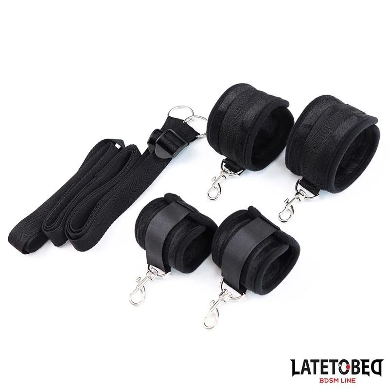 BETTFESSELN, VERSTELLBAR VON LATETOBED BDSM LINE