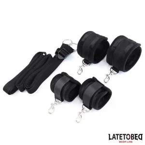 BETTFESSELN, VERSTELLBAR VON LATETOBED BDSM LINE