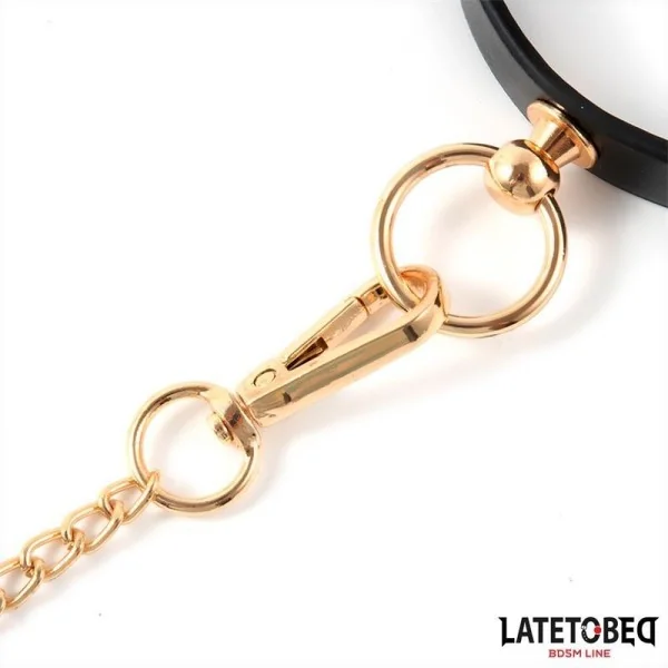 BONDAGE-SET MIT 8 TEILEN UND AUFBEWAHRUNGSTASCHE VON LATETOBED BDSM LINE