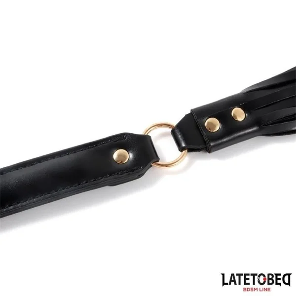 BONDAGE-SET MIT 8 TEILEN UND AUFBEWAHRUNGSTASCHE VON LATETOBED BDSM LINE