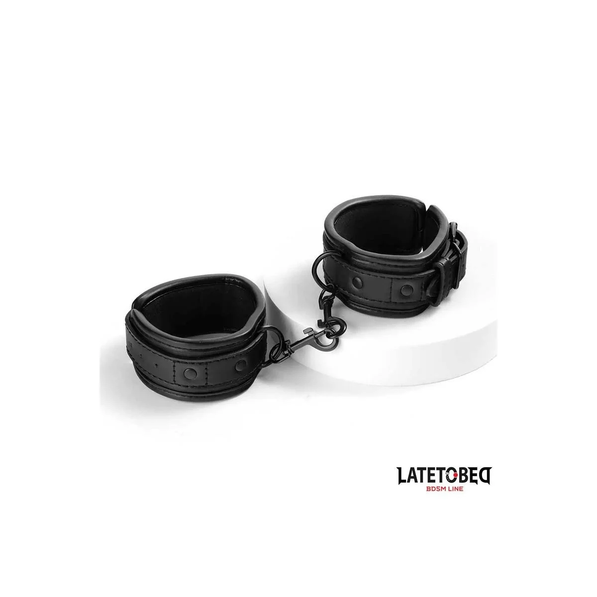 MIT SCHWAMM GEFÜTTERTE HANDSCHELLEN VON LATETOBED BDSM LINE