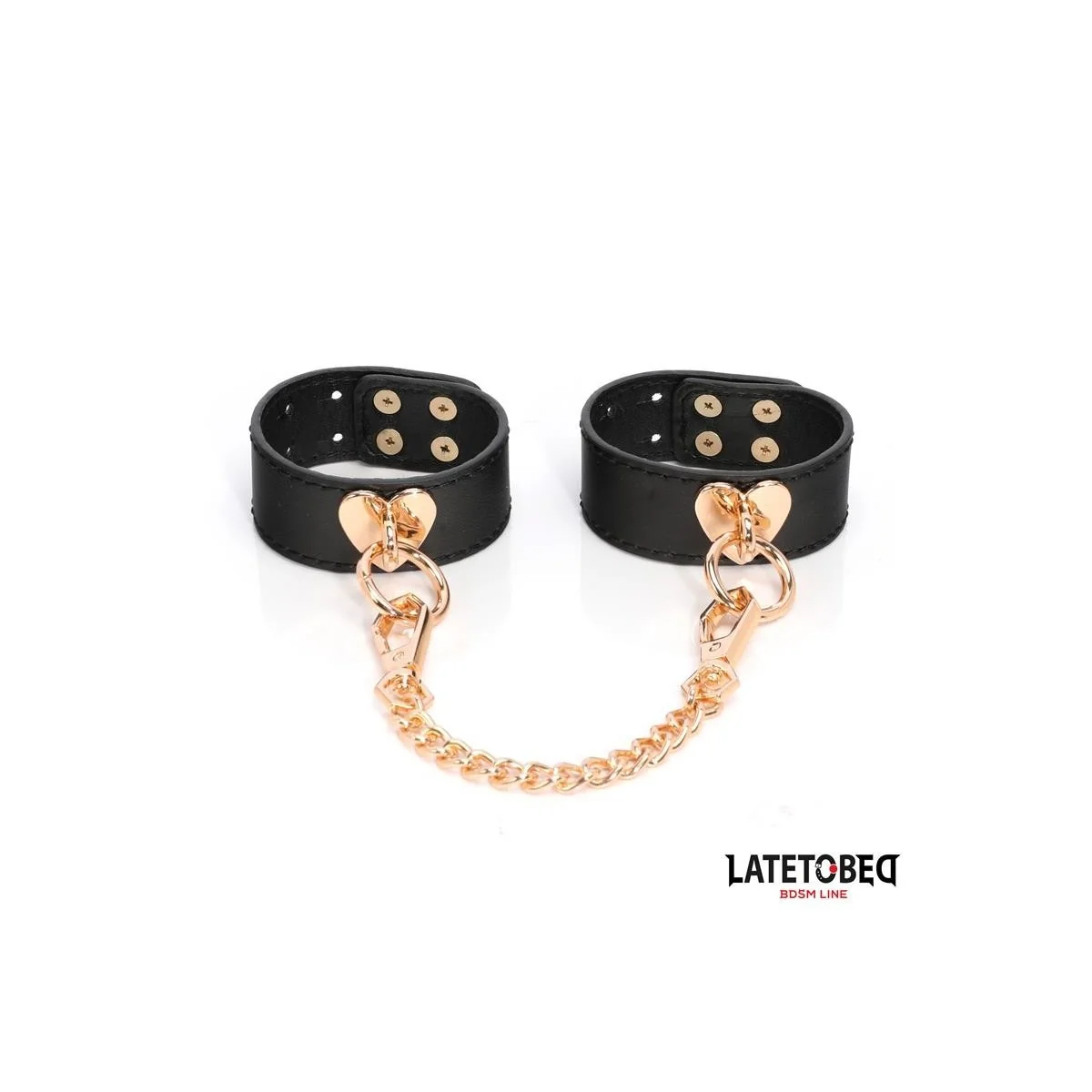 8-TEILIGES LEDER-BONDAGE-SET MIT AUFBEWAHRUNGSKOFFER VON LATETOBED BDSM LINE