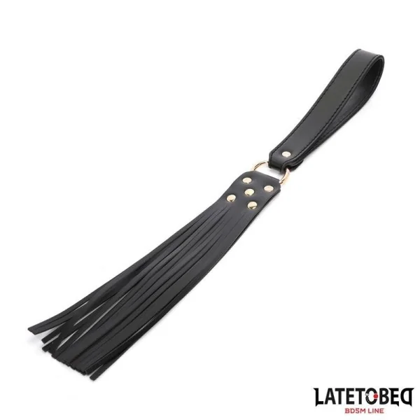 8-TEILIGES LEDER-BONDAGE-SET MIT AUFBEWAHRUNGSKOFFER VON LATETOBED BDSM LINE
