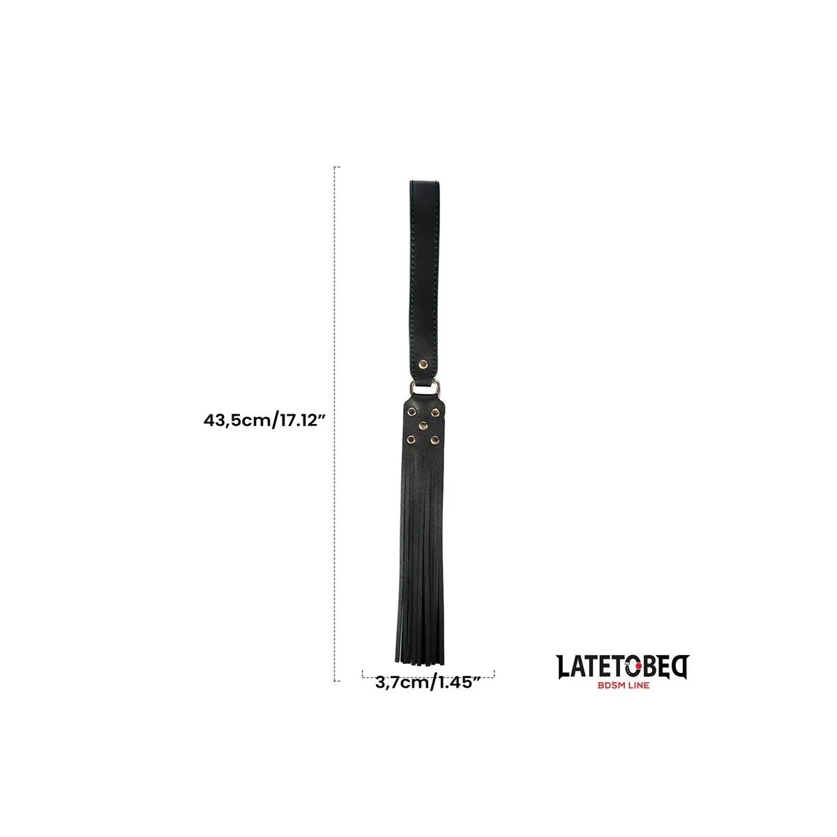 8-TEILIGES LEDER-BONDAGE-SET MIT AUFBEWAHRUNGSKOFFER VON LATETOBED BDSM LINE