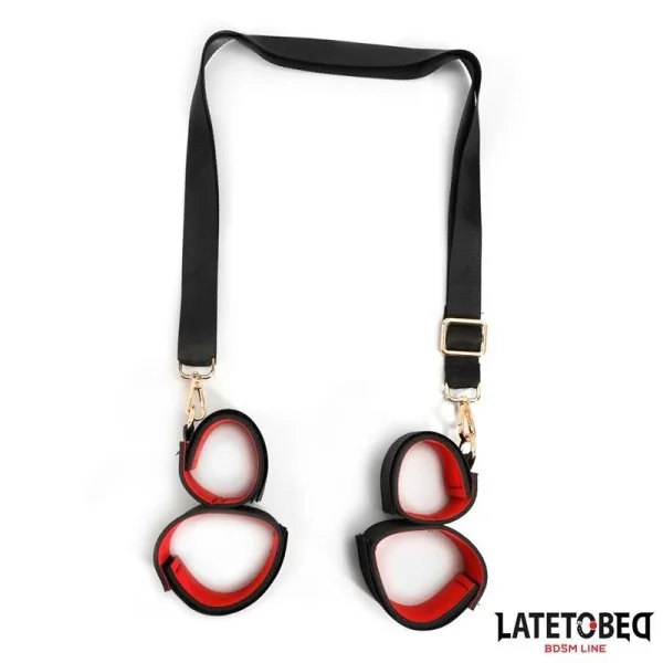 BEINFESSEL-SET VON LATETOBED BDSM LINE
